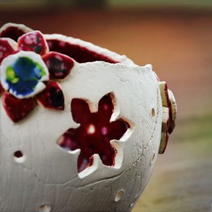Töpfern - Keramik Kugel von Regina Jeznita