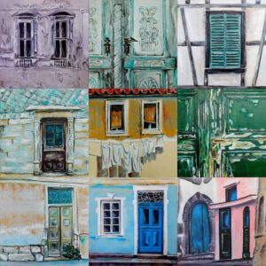 Türen und Fenster N°1-9 von Regina Jeznita